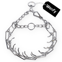 OBROŻA KOLCZATKA METALOWA STALOWA DO DLA PSA MOCNA WOOFY