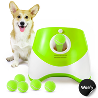 WYRZUTNIA PIŁEK AUTOMATYCZNA INTERAKTYWNA ZABAWKA DO APORTOWANIA DLA PSA