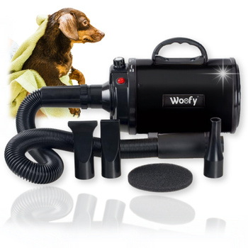 SUSZARKA DLA PSA KOTA ZWIERZĄT DO SIERŚCI WŁOSÓW WOOFY CZARNA