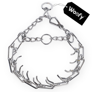 OBROŻA KOLCZATKA METALOWA STALOWA DO DLA PSA MOCNA WOOFY