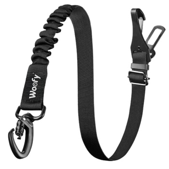 PROFESJONALNY PAS BEZPIECZEŃSTWA PASY SMYCZ DO SAMOCHODU AUTA DLA KOTA PSA