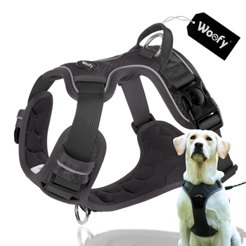 SZELKI BEZUCISKOWE SPACEROWE REGULOWANE DLA PSA WOOFY