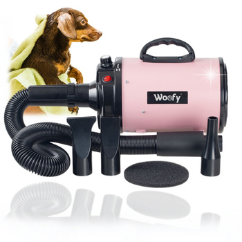 SUSZARKA DLA PSA KOTA ZWIERZĄT DO SIERŚCI WŁOSÓW WOOFY RÓŻOWA