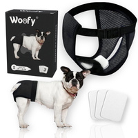 MAJTKI OCHRONNE DLA PSA SUKI SUCZKI WIELORAZOWE NA CIECZKĘ + 3 WKŁADKI